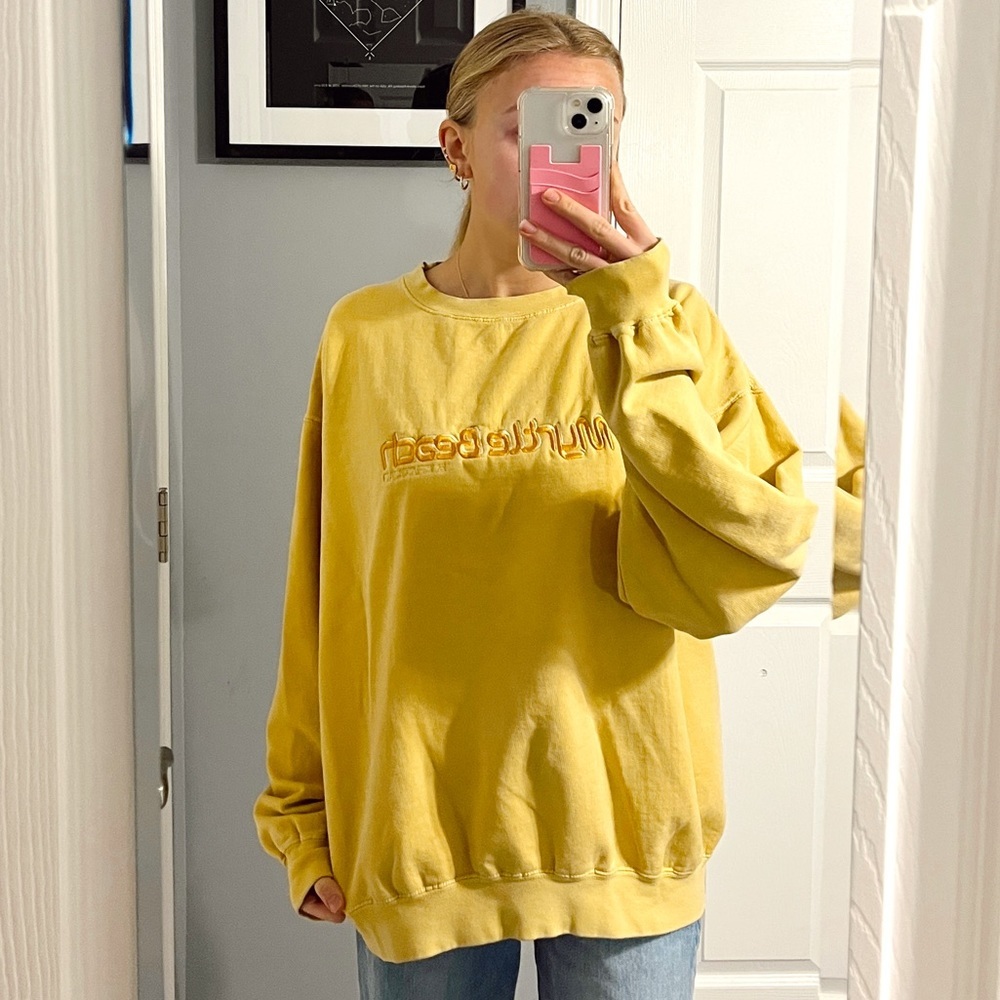 Myrtle Beach South Carolina Yellow Vintage Crewneck